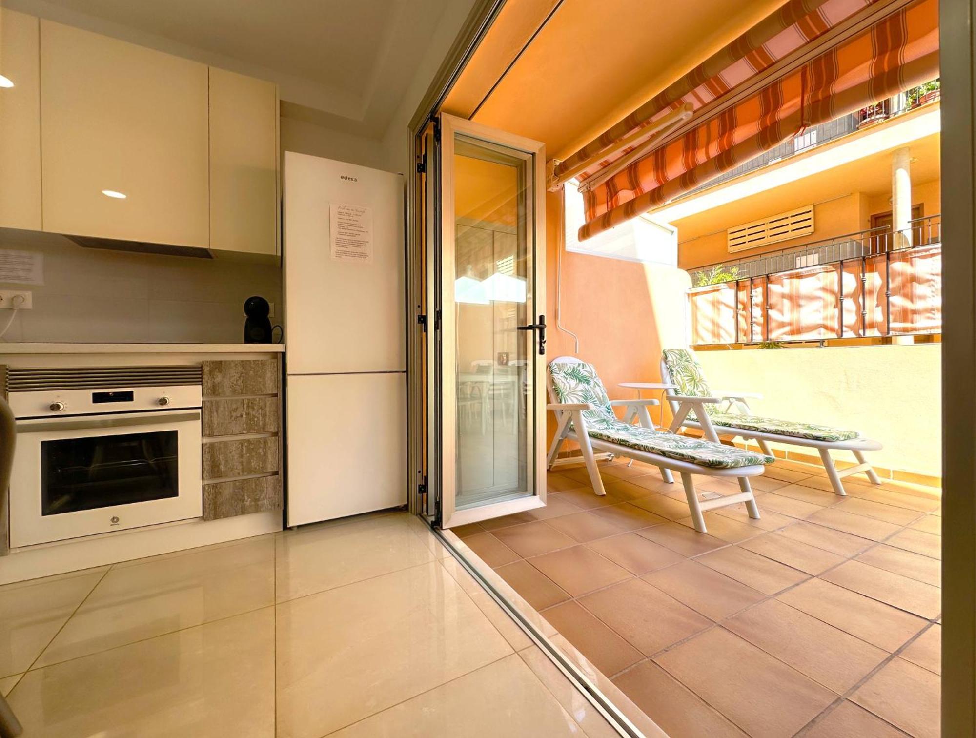 Los Cristianos Piscina Y Terraza Esterno foto